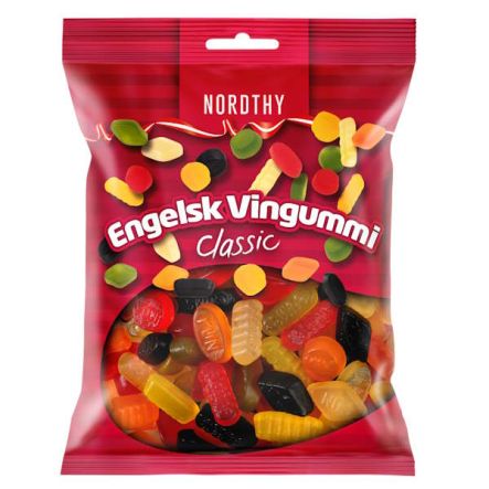 Nordthy Engelsk Vingummi 900 g