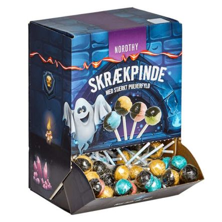 Nordthy - Slikkepinde - Skrækpinde 85 stk. 850g
