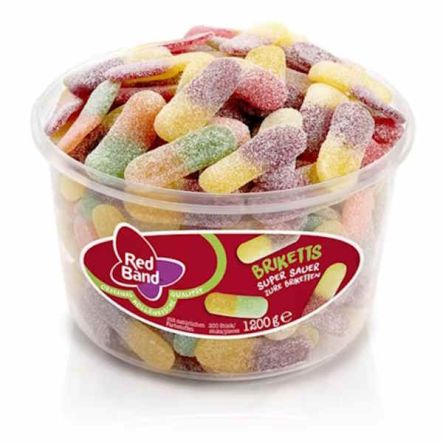 Red Band Briketts super sauer 1200g slik